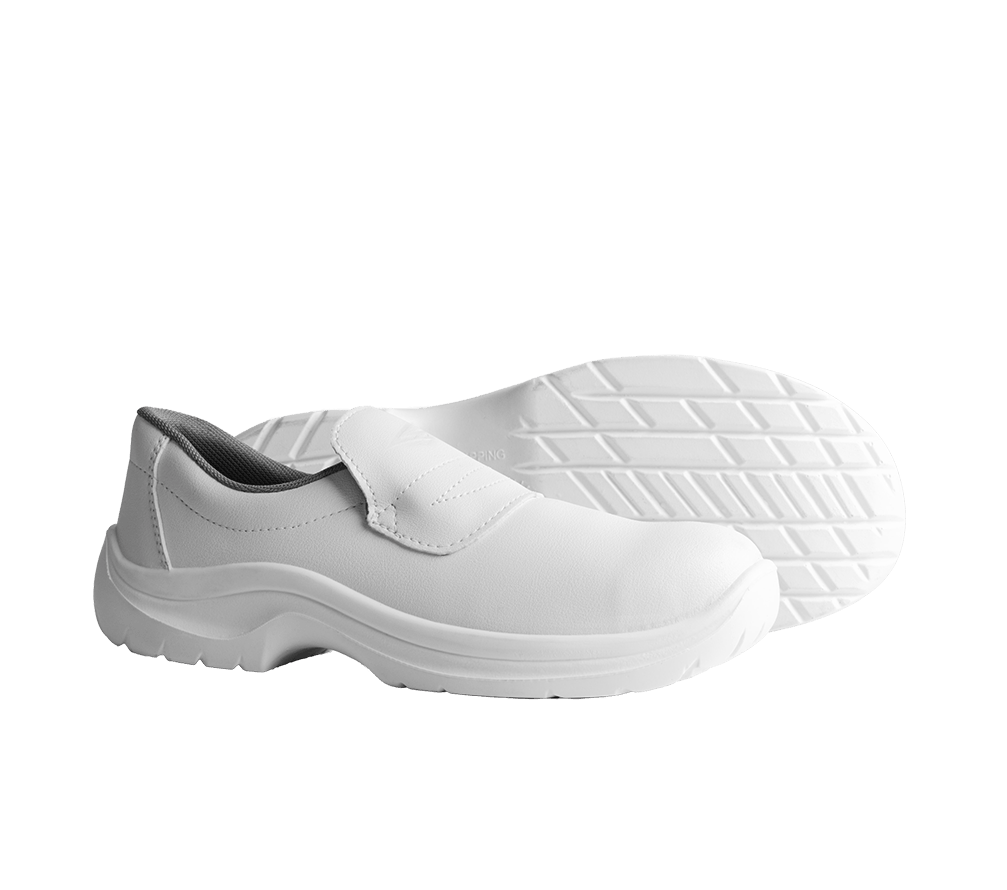 Chaussures de sécurité S2 29057 Low blanches pour industrie alimentaire et environnements hygiéniques