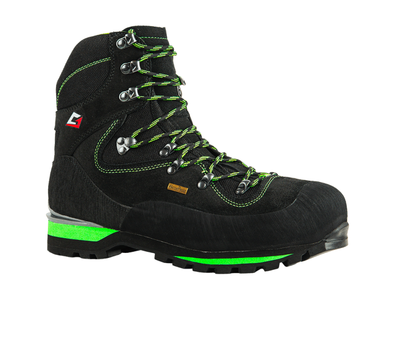 Alpine Route Mid mountain safety boots compatible with semi automatic crampons