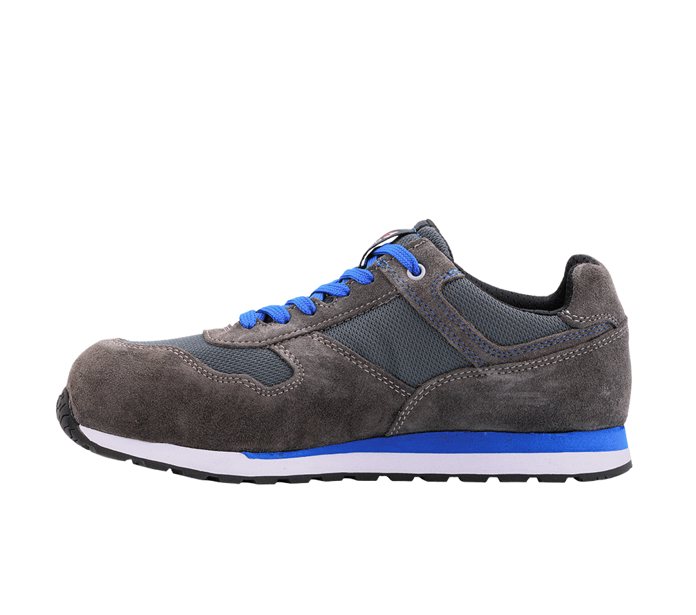 Scarpe antinfortunistiche Monza Plus Low S1PS antracite con puntale alluminio e protezione anti perforazione
