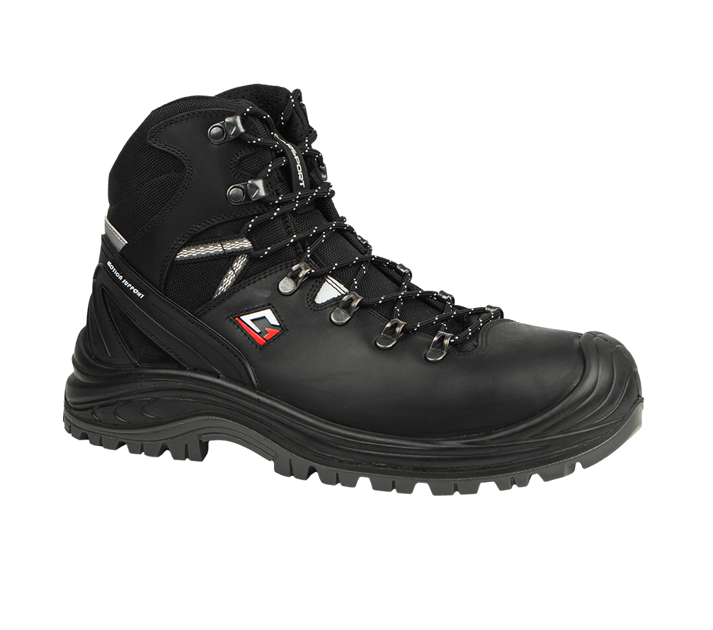 Scarponi antinfortunistici Motion Mid S3S neri per lavori pesanti