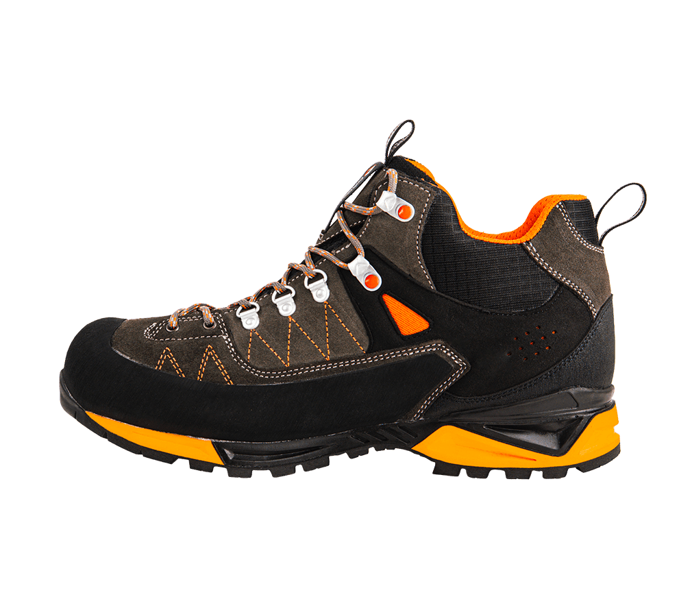 Mountain Tech Mid safety boots grip and durability for forestry and quarry work