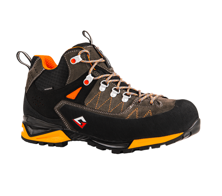 Mountain Tech Mid S7S safety boots aluminium toe cap for heavy construction and marble industry