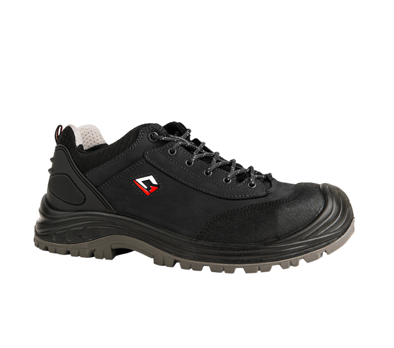 Scarpe sicurezza Rhino Low S3S nere stabilità e protezione per cantiere