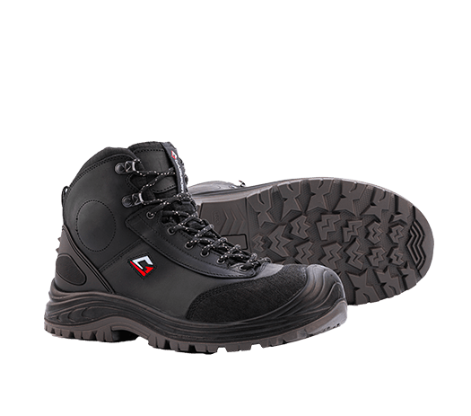 Scarponi antinfortunistici Rhino Mid robusti per sicurezza sul lavoro