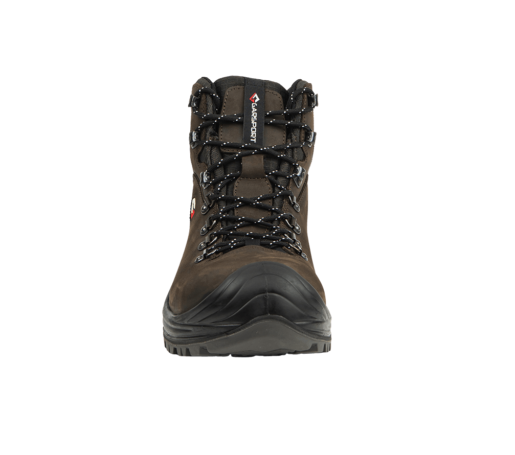 Chaussures de sécurité Trento Mid marron avec embout aluminium et plaque anti perforation