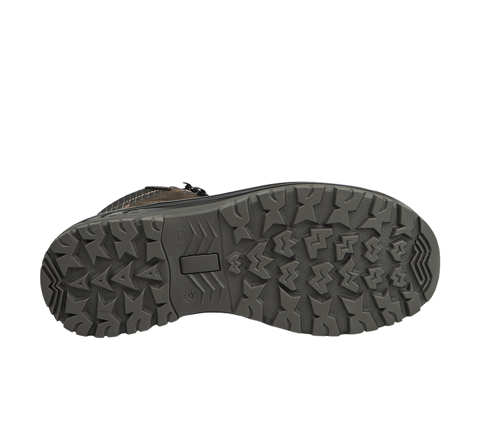 Chaussures Trento Mid avec semelle PU caoutchouc HRO antidérapante pour terrains difficiles