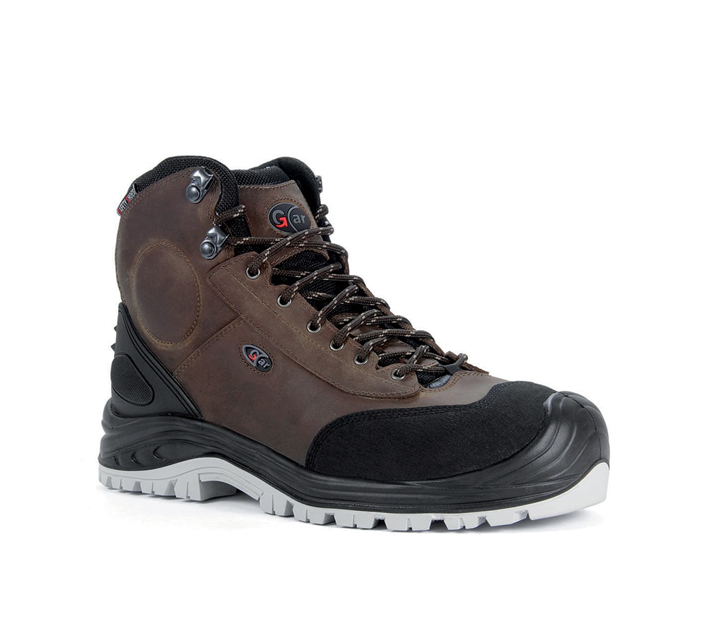 GARSPORT Ranger Cruiser WR S3, Scarpa Antinfortunistica Uomo - Stivale Alto In Pelle Con Puntale E Lamina In Acciaio