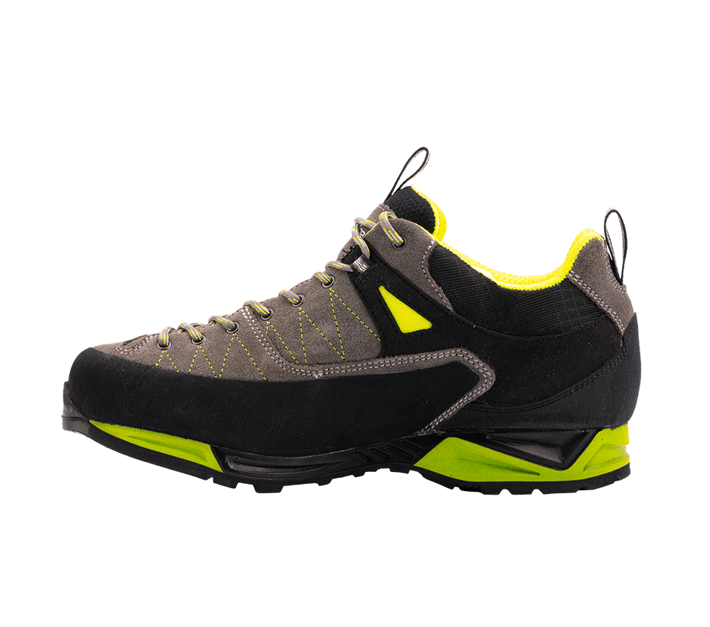 Scarpe d'avvicinamento basse, impermeabili ideali per il trekking, l'avvicinamento in montagna, le vie ferrate e l'escursionismo veloce.