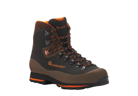 Chaussure de chasse imperméable en cuir avec semelle Vibram pour les amateurs de chasse, pêche et randonnée en forêt.