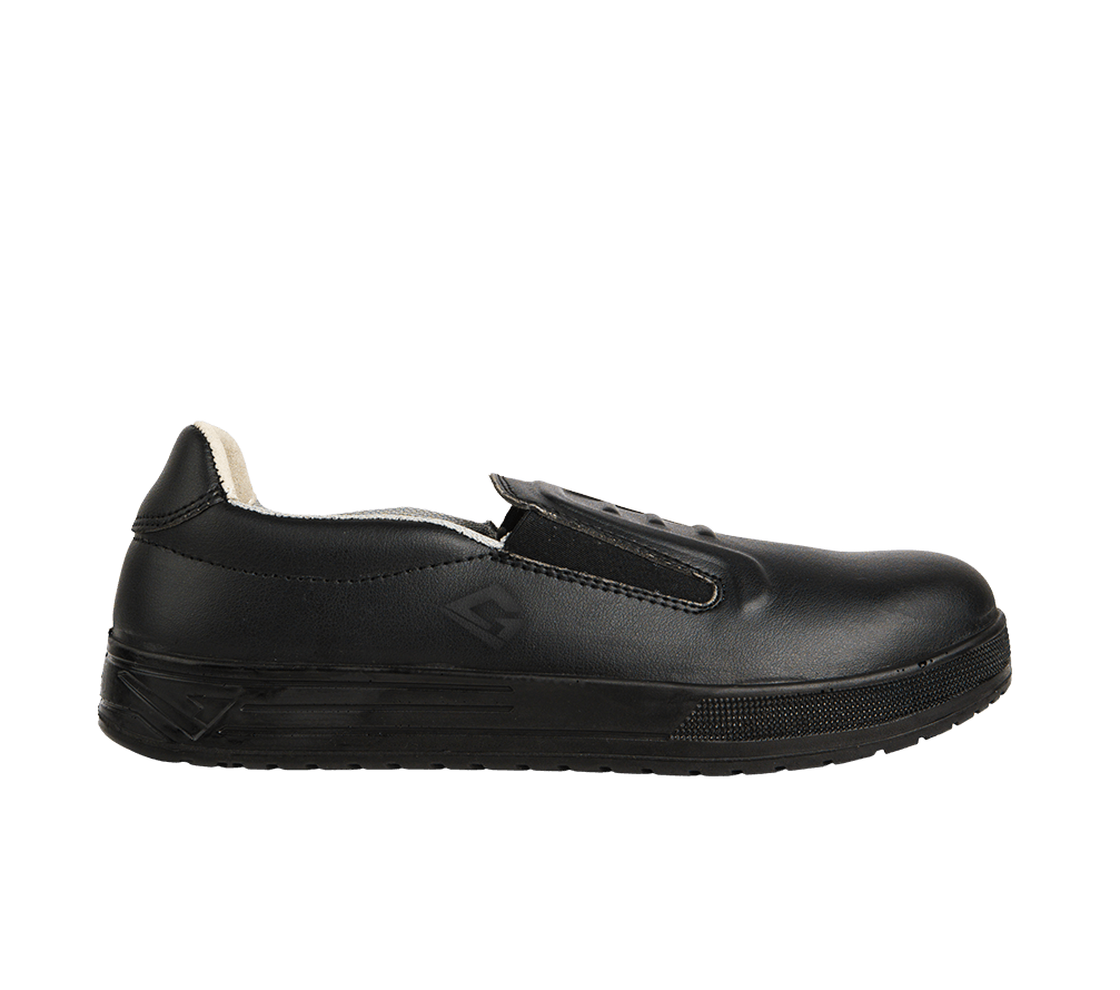 Chaussures de cuisine professionnelles Remy Low S2 noires respirantes antidérapantes