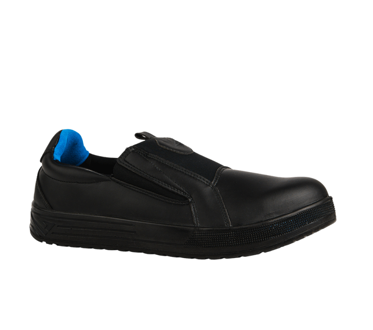 Chaussures cuisine professionnelles Alfredo Low S2 noires respirantes