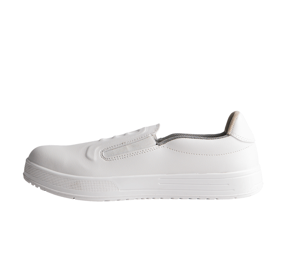 Chaussures travail Alfredo Low blanches pour cantines et restauration