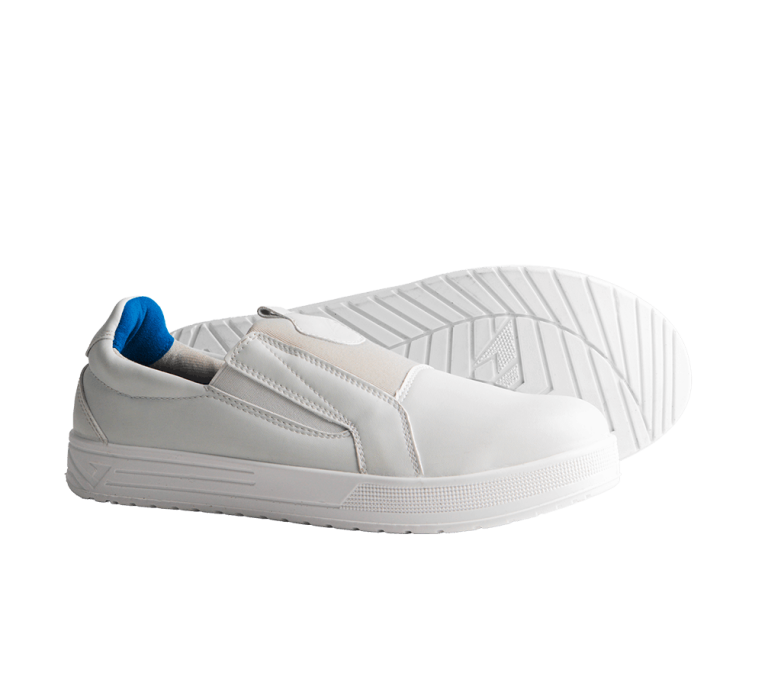 Chaussures cuisine professionnelles Alfredo Low S2 blanches respirantes