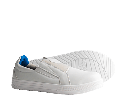 Scarpe cucina professionali Alfredo Low S2 bianche traspiranti antiscivolo da cucina mense per tutto il giorno