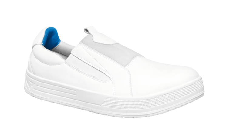 Scarpe antinfortunistiche da cucina per cuochi traspiranti, suole antiscivolo per massimo comfort e sicurezza tutto il giorno.