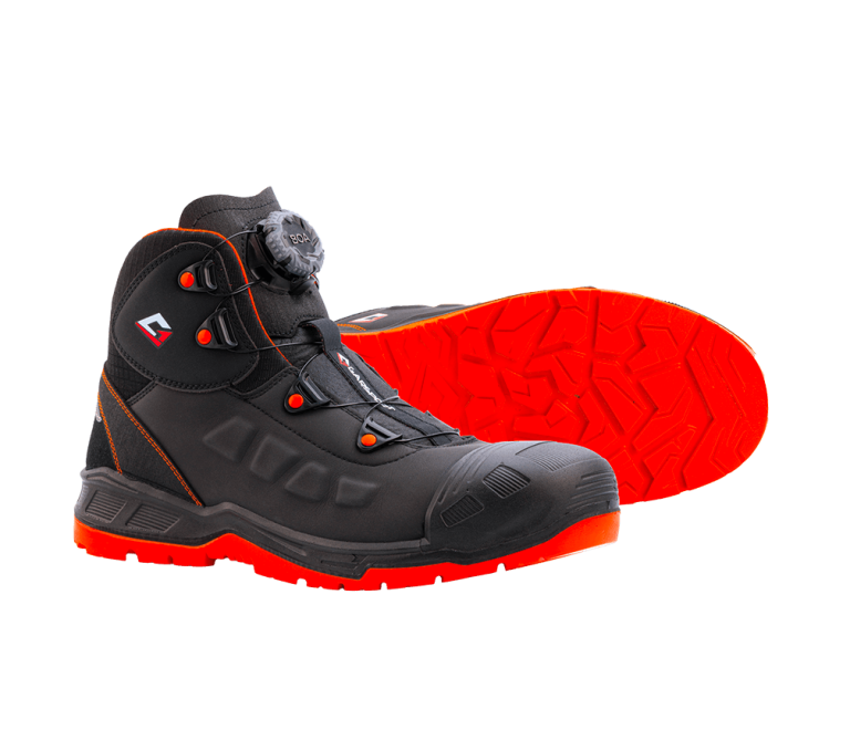 Chaussures de sécurité S3 Ghost Mid BOA Garsport noir orange