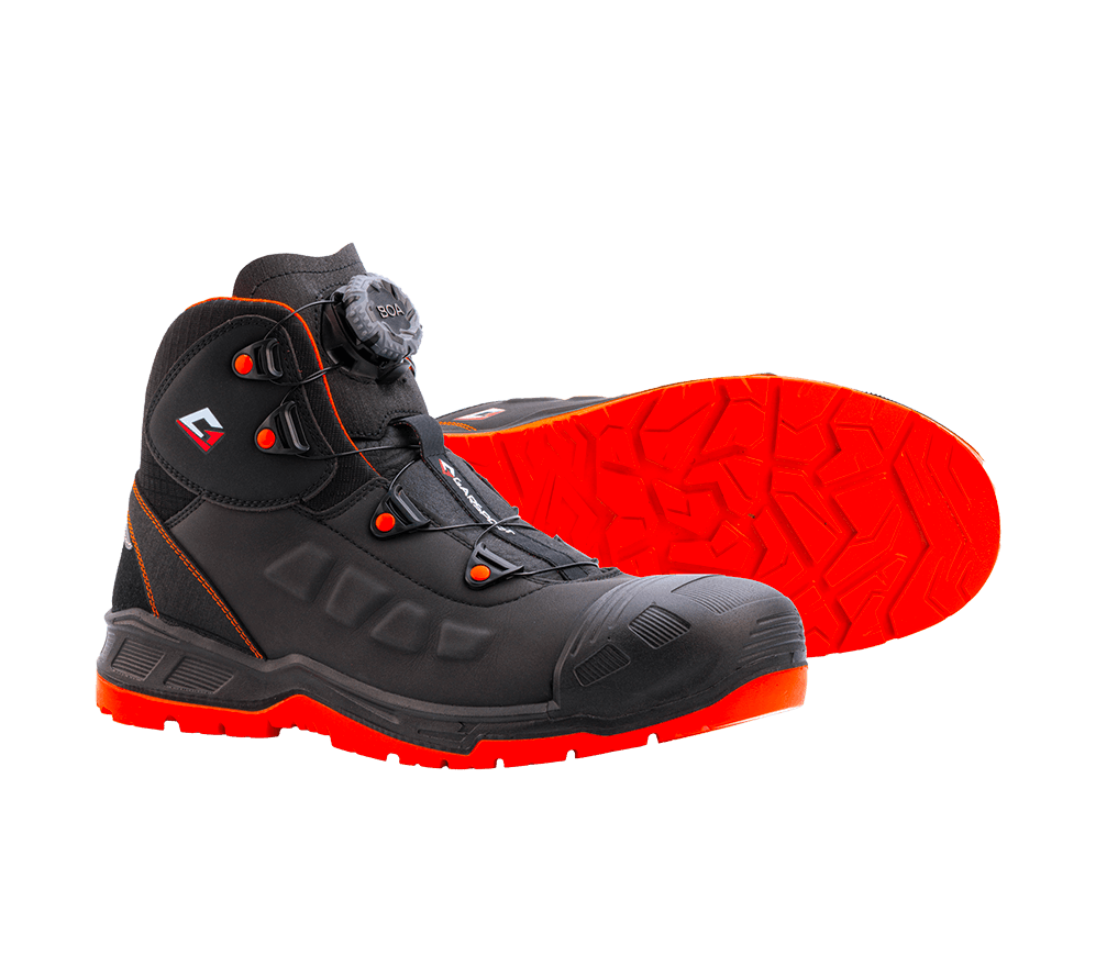 Chaussures de sécurité S3 Ghost Mid BOA Garsport noir orange