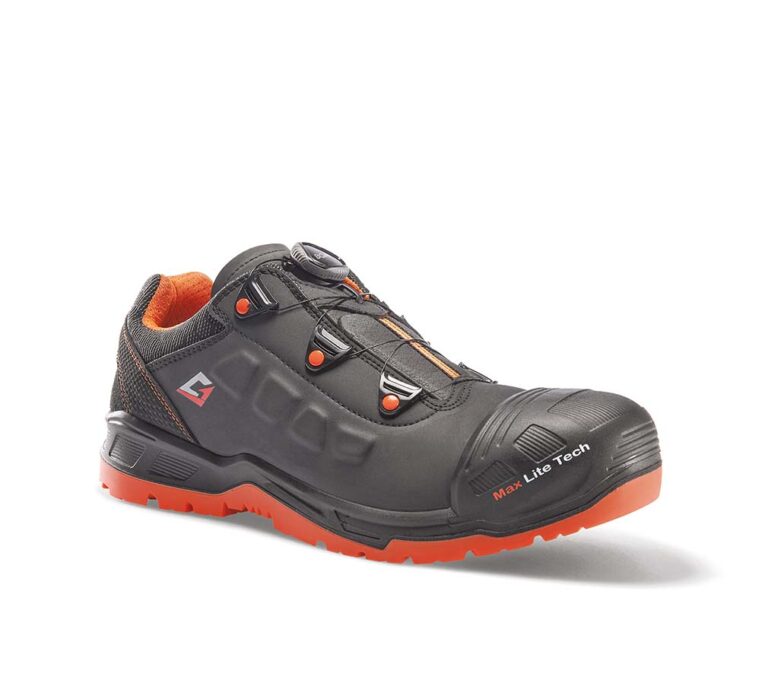 Scarpa Antinfortunistica Gravel Mid 3 S3 Uomo – Tomaia In Nylon E Microfibra, Puntale In Fibra Di Vetro, Lamina Antiperforazione In Composito, Allacciatura BOA