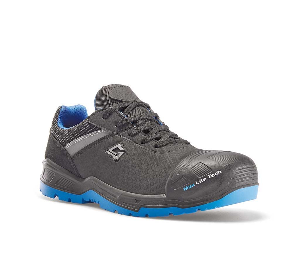 Scarpa Antinfortunistica Gravel Mid 3 S3 Uomo – Tomaia In Nylon E Microfibra, Puntale In Fibra Di Vetro, Lamina Antiperforazione In Composito, Allacciatura BOA