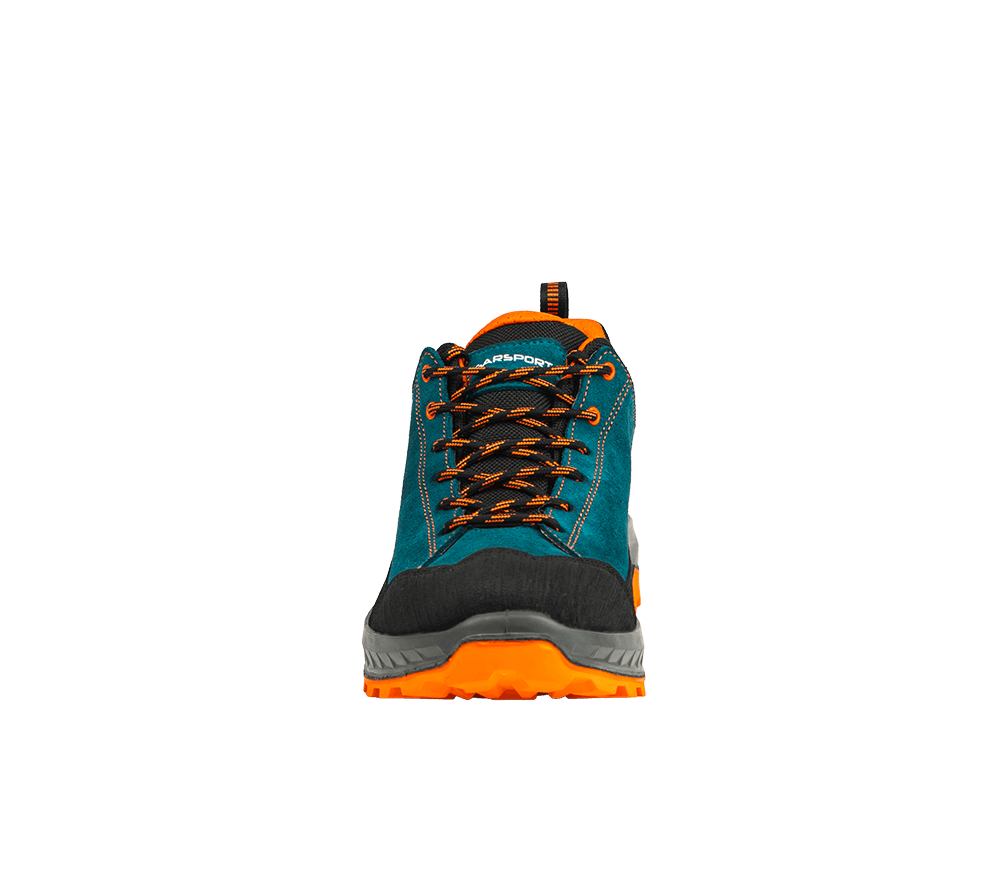 Scarpe trekking Giau Low ottanio arancio comfort e grip su sentieri e rocce