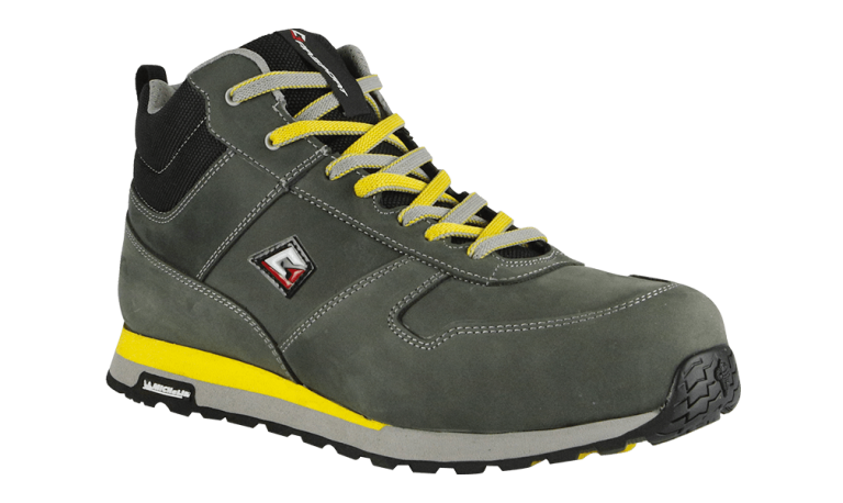 Scarpa sneaker antinfortunistica comoda S3 Monza taglio MID suola Michelin e puntale in alluminio