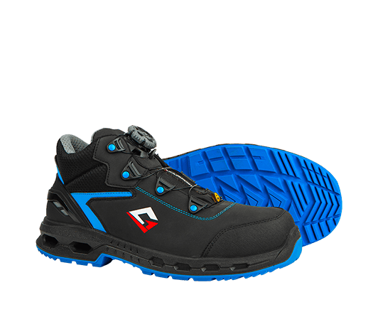 Scarpe antinfortunistiche S3S ESD BOA® Hexa Viper Mid suola Hexalight PU bidensità Garsport