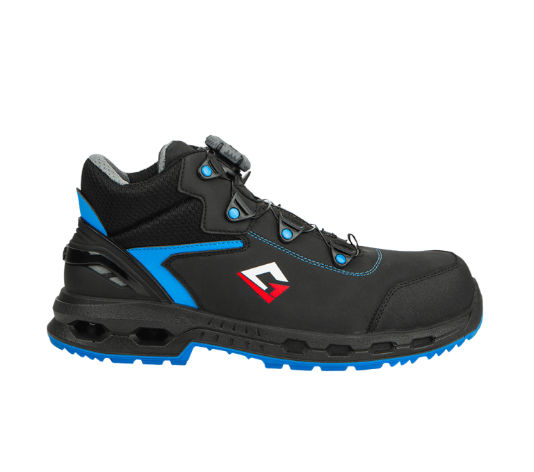 Scarpe antinfortunistiche alte Hexa Viper Mid BOA® ESD S3S suola PU bidensità Garsport