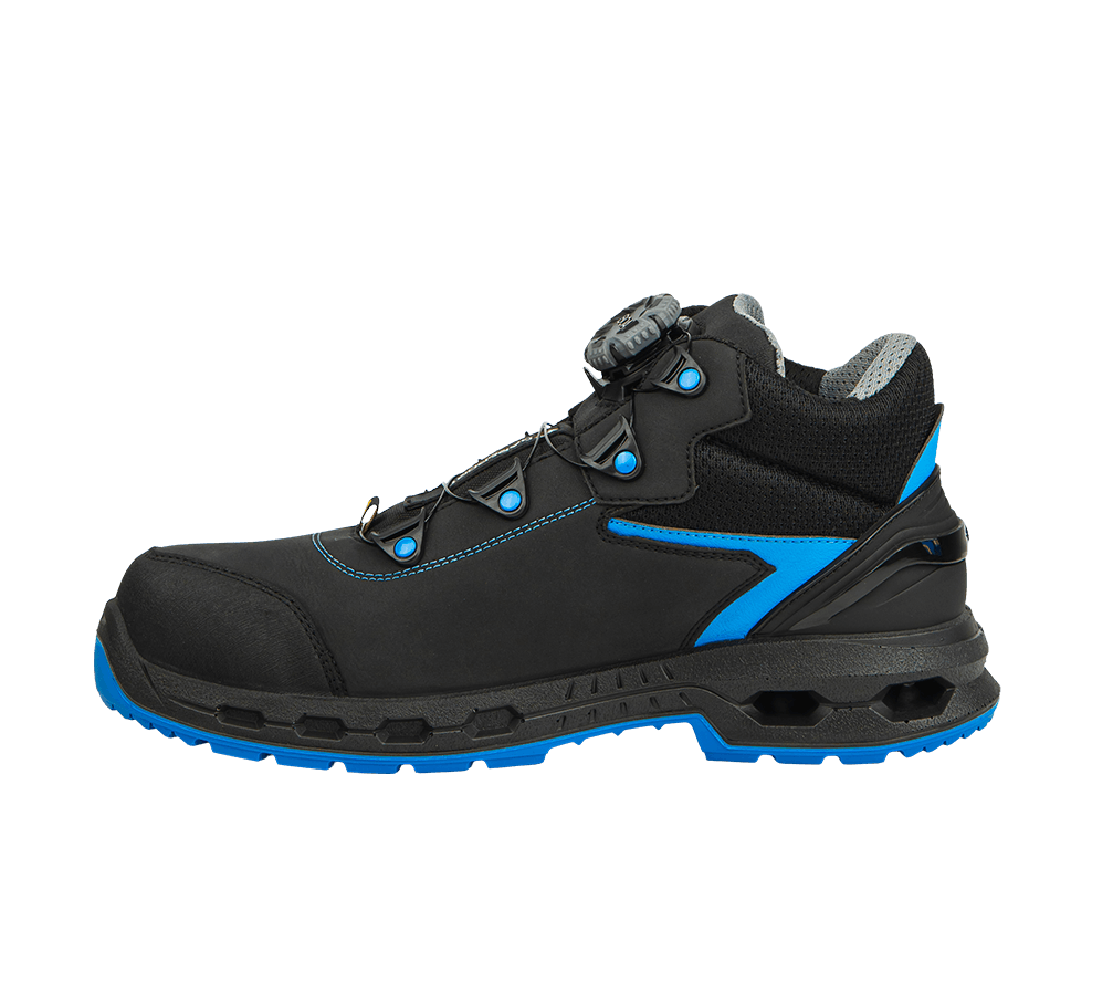 Scarpe sicurezza S3S ESD Hexa Viper Mid BOA® puntale alluminio suola Hexalight PU