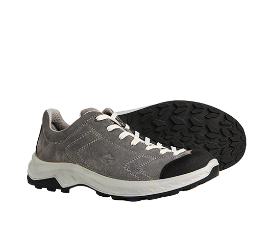 Scarpe da avvicinamento Brenta Ash in camoscio con suola grip outdoor