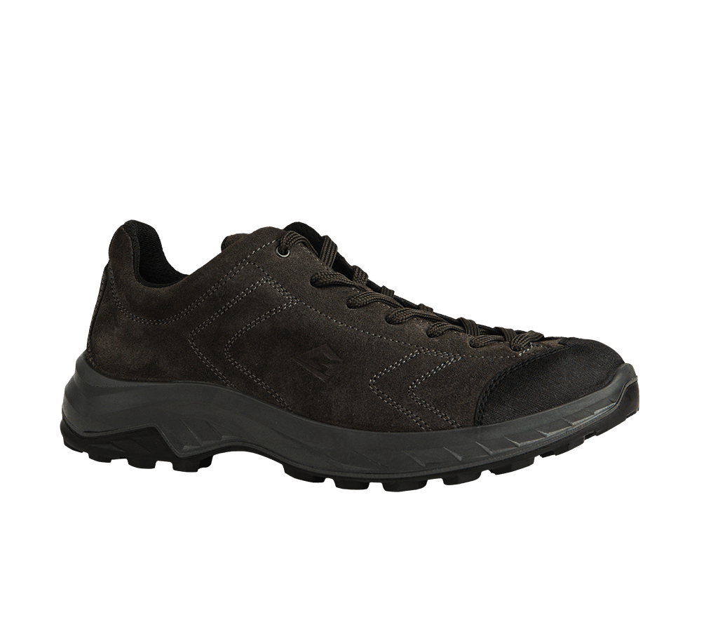 Chaussures d’approche Brenta Asphalte en cuir suédé semelle grip outdoor