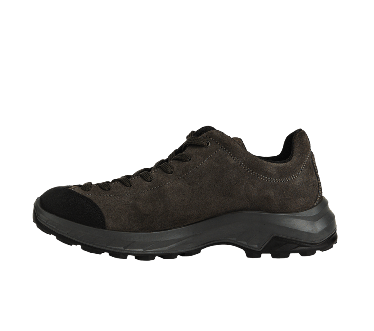 Chaussures Brenta Asphalte respirantes en cuir suédé usage quotidien