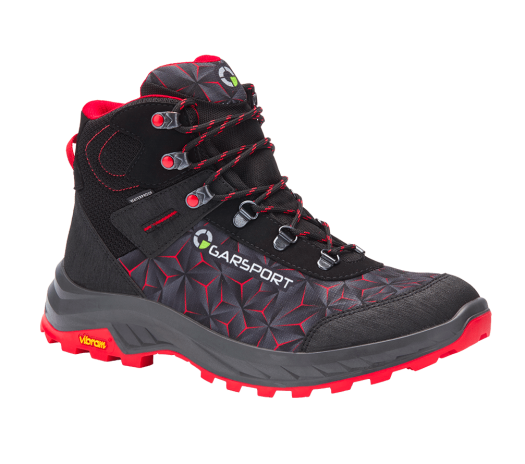 Chaussure d'Approche Urbaine et de Montagne Sparrow Mid Noir Lime