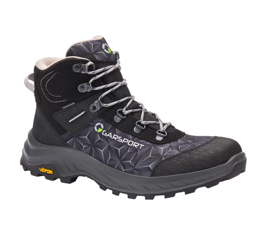 Chaussure d'Approche Urbaine et de Montagne Sparrow Mid Noir Lime