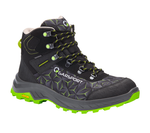 Chaussures de randonnée légères idéales pour l'approche en montagne et les activités de plein air. Imperméables avec semelle Vibram.