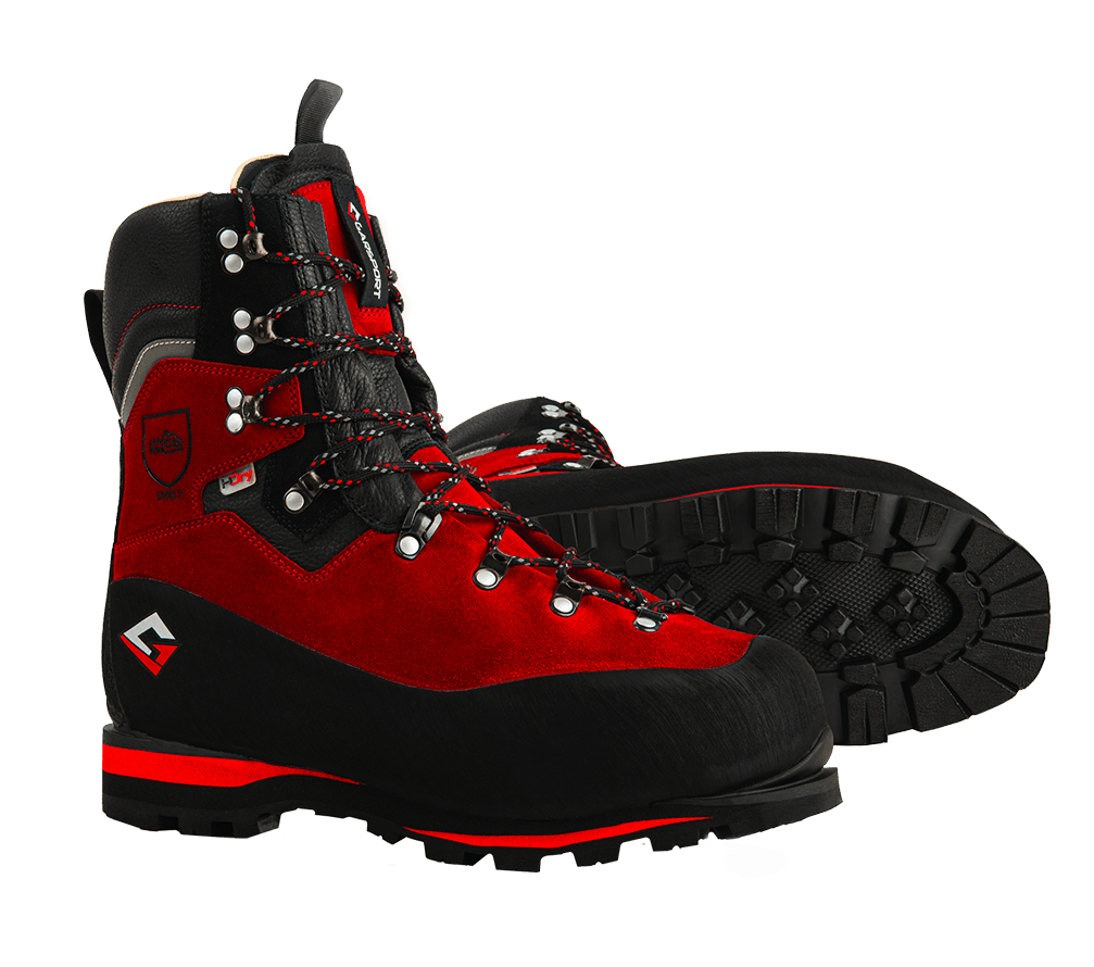 Scarpone Antinfortunistica da Montagna S7S con protezione avanzata, fodera impermeabile, suola Vibram, anti-perforazione. Ramonabile.