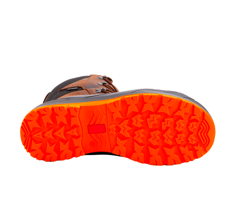 Suola Bigfoot PU gomma HRO scarponi antinfortunistici S7S aderenza e resistenza