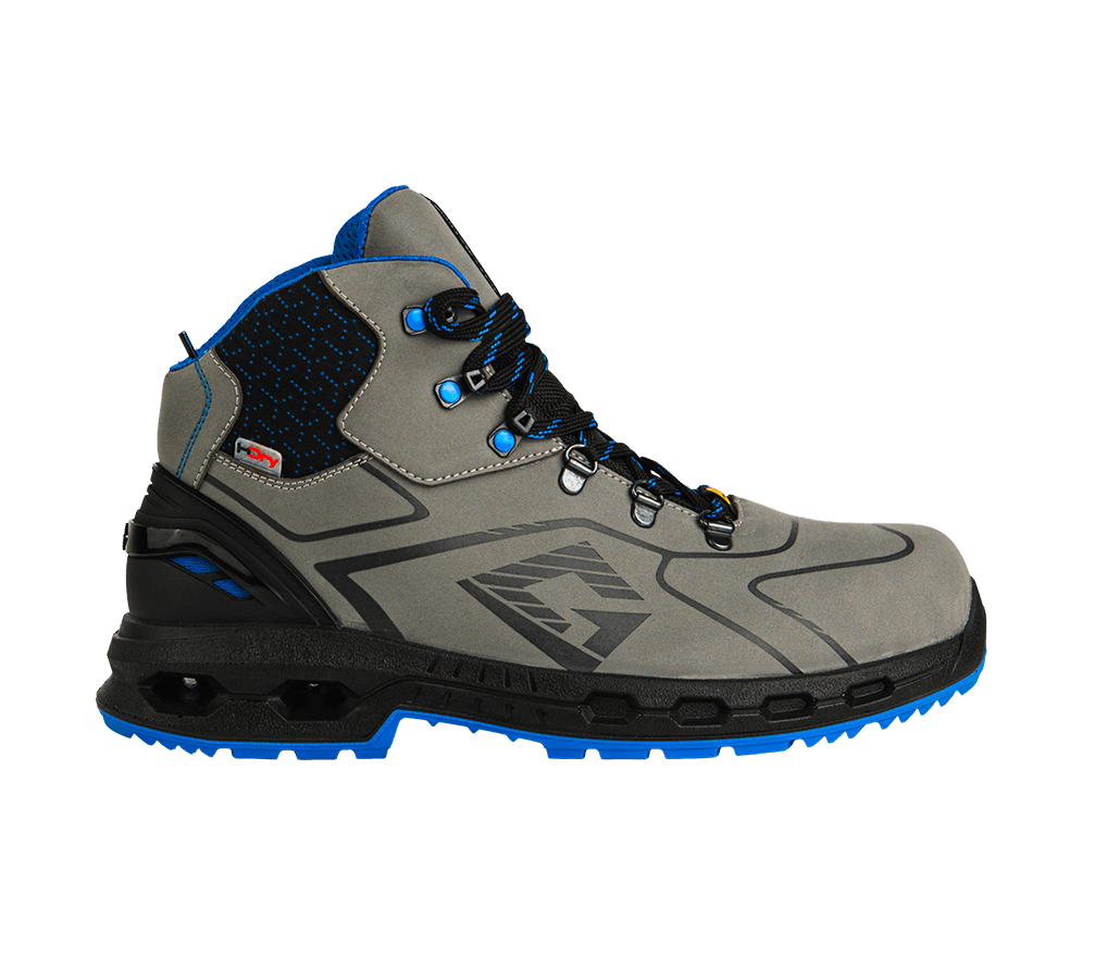 Hexa-Dry Mid ESD S7S safety boots in nubuck microfiber