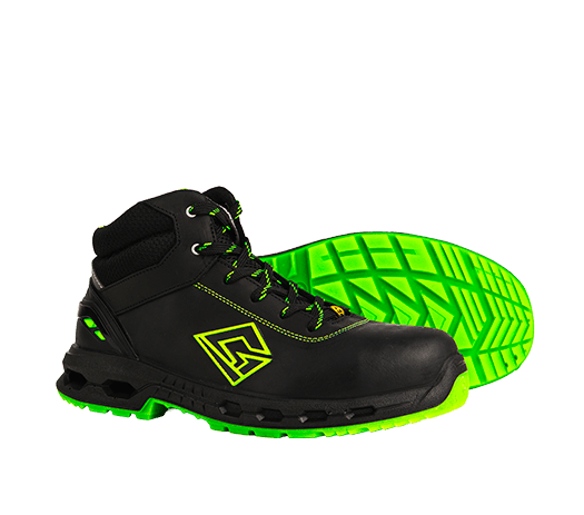 Scarponi antinfortunistici S3S ESD Hexa G5000 Mid suola Hexalight PU bidensità Garsport