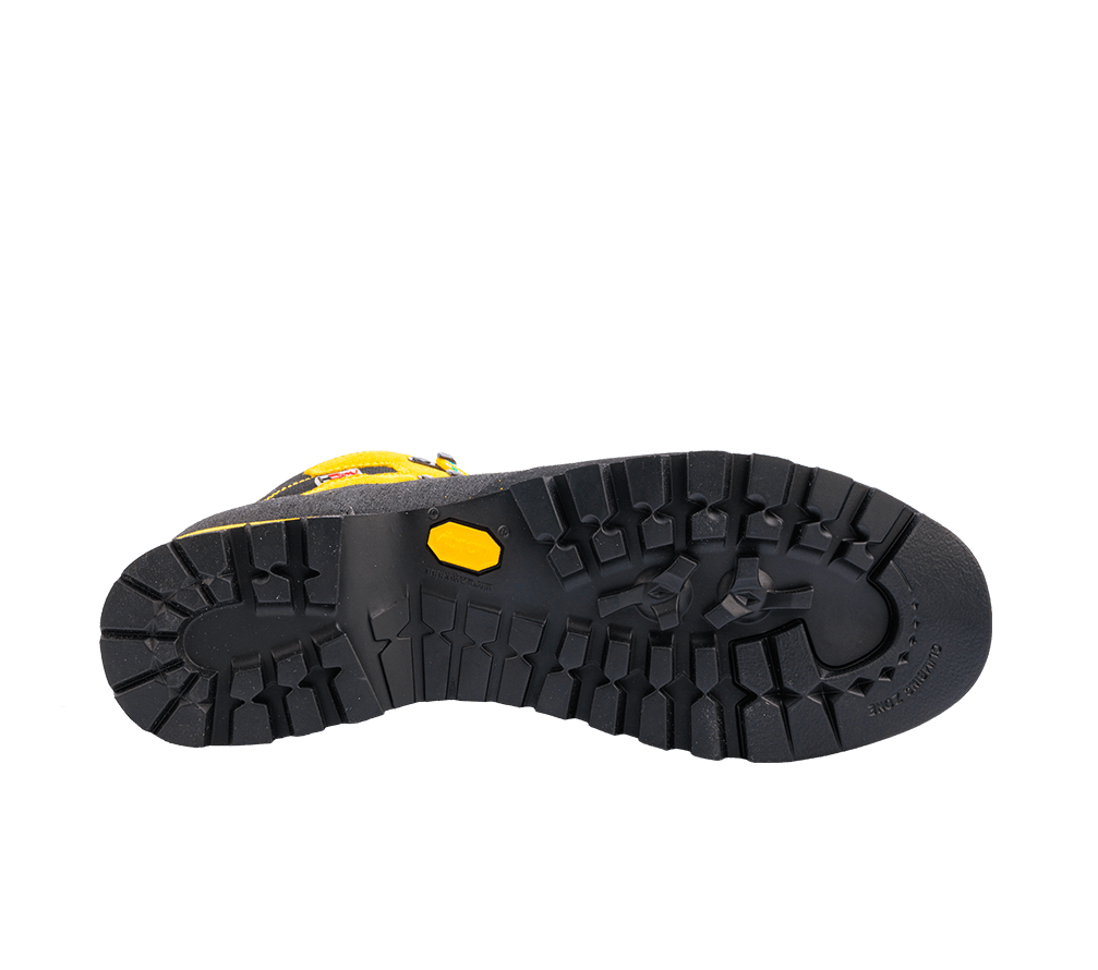 Suola Vibram Ortles H-Dry grip su roccia e terreni tecnici