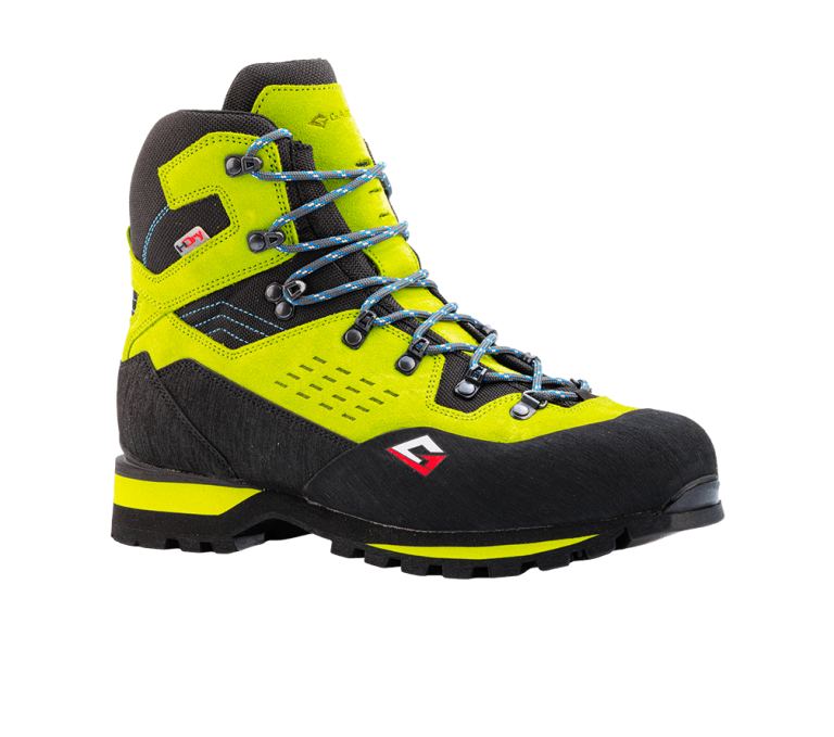 Scarponi alpinismo Ortles H-Dry nero lime per ramponi semi automatici