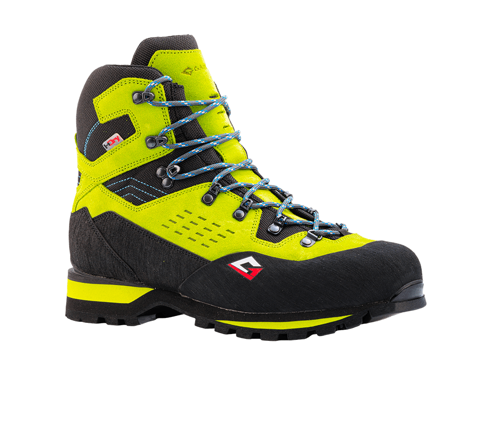 Scarponi alpinismo Ortles H-Dry nero lime per ramponi semi automatici