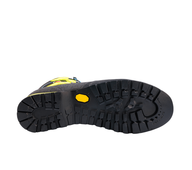 Suola Vibram Ortles H-Dry grip su roccia e terreni tecnici