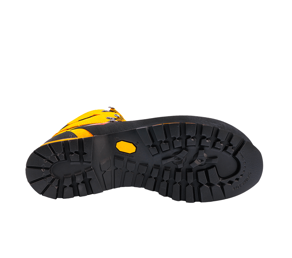 Vibram Mulaz outsole Sierra Mid mustard orange grip and traction