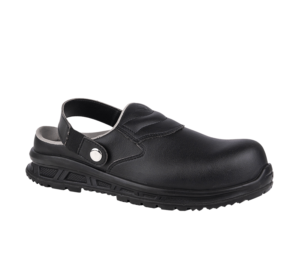 Professional kitchen safety clogs Cuisine SB black comfortable