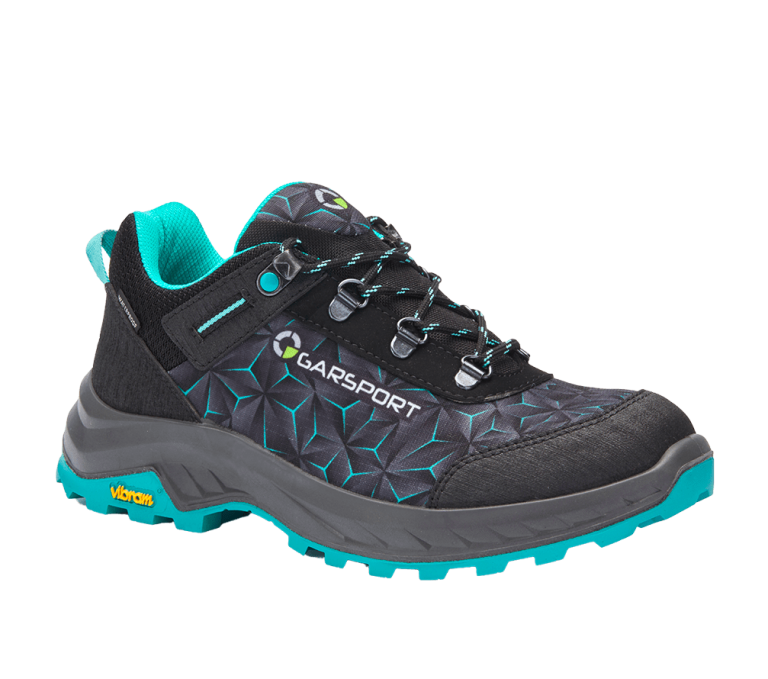 Scarpe da trekking da donna basse impermeabili leggere con suola vibram