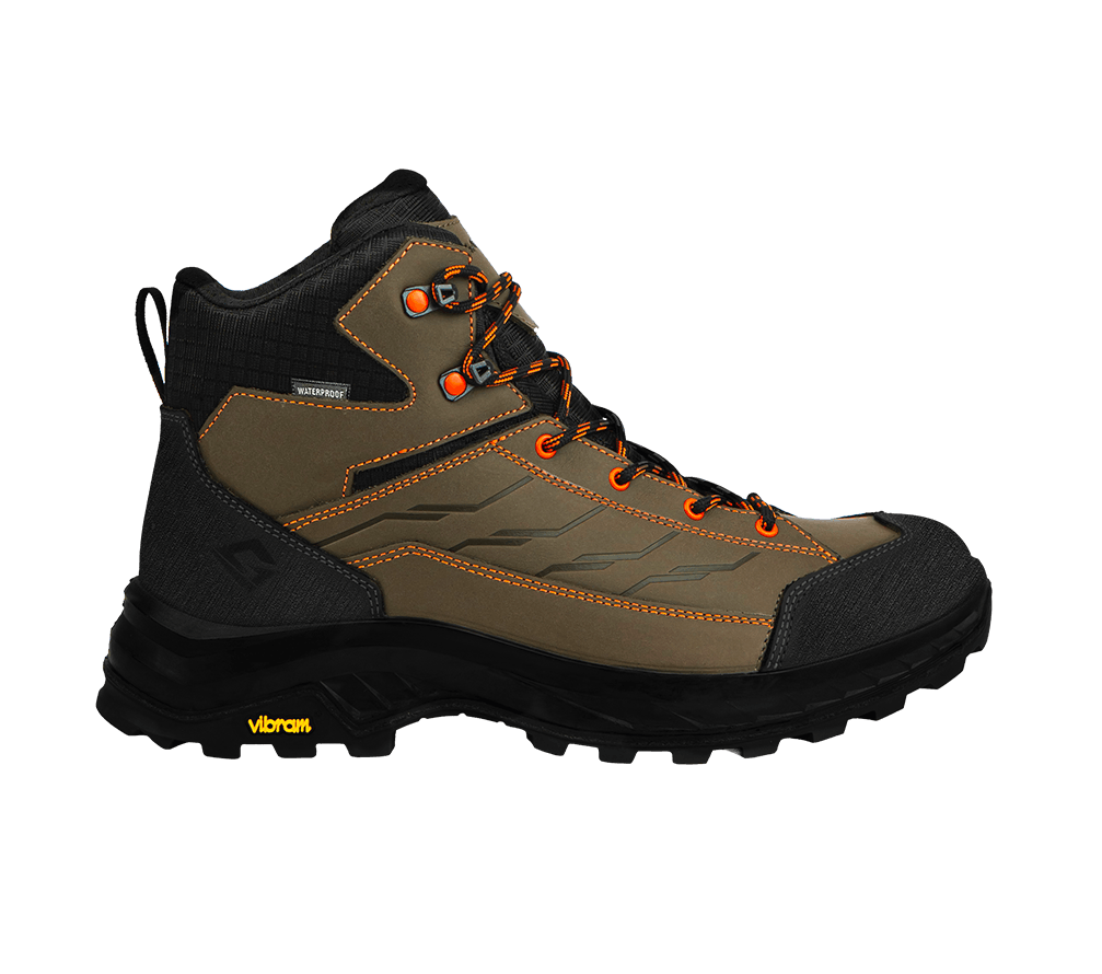 Scarponi trekking impermeabili Gavia Mid WP struttura stabile per escursioni in montagna