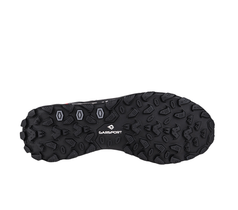 Semelles Garsport en EVA et caoutchouc pour les Passo 1972 Low WP, coloris olive, adaptées aux sentiers et terrains mixtes.