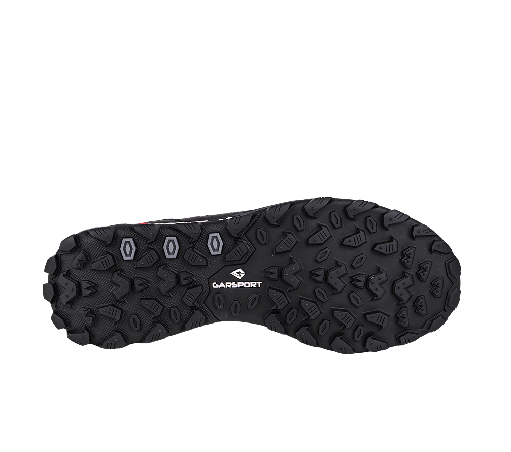 Semelles Garsport en EVA et caoutchouc pour les Passo 1972 Low WP, coloris olive, adaptées aux sentiers et terrains mixtes.