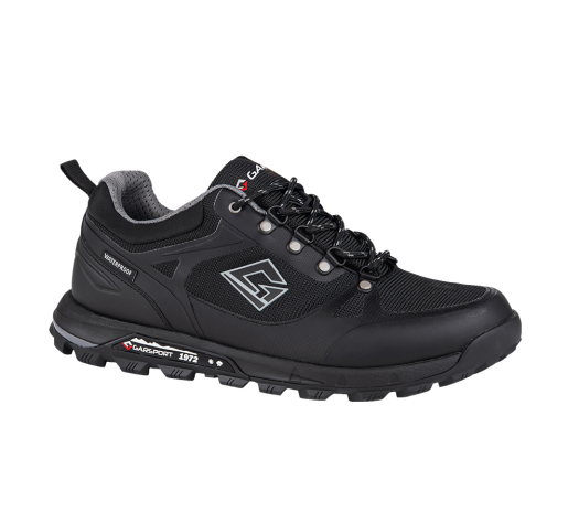 Chaussures de randonnée Passo 1972 Low WP pour homme, style Heritage, idéales pour la randonnée et les activités de plein air.