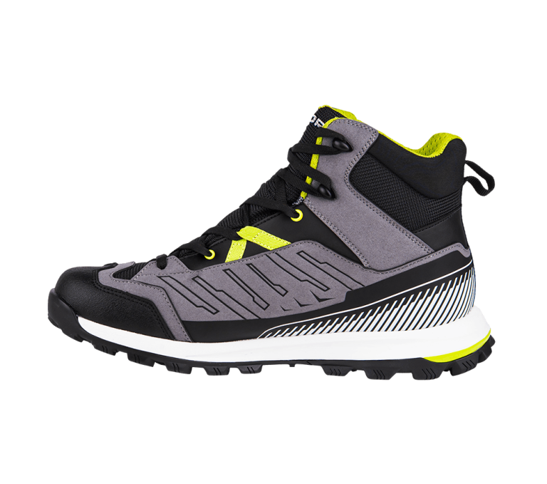 Chaussures de trekking imperméables Vetta 1972 Mid WP, ​​gris citron vert, semelle intérieure, structure technique, Heritage